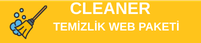 Cleaner Temizlik Firması Web Paketi